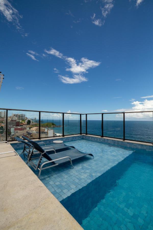 Ferienwohnung Lindo Flat No Farol Da Barra Salvador da Bahia Exterior foto